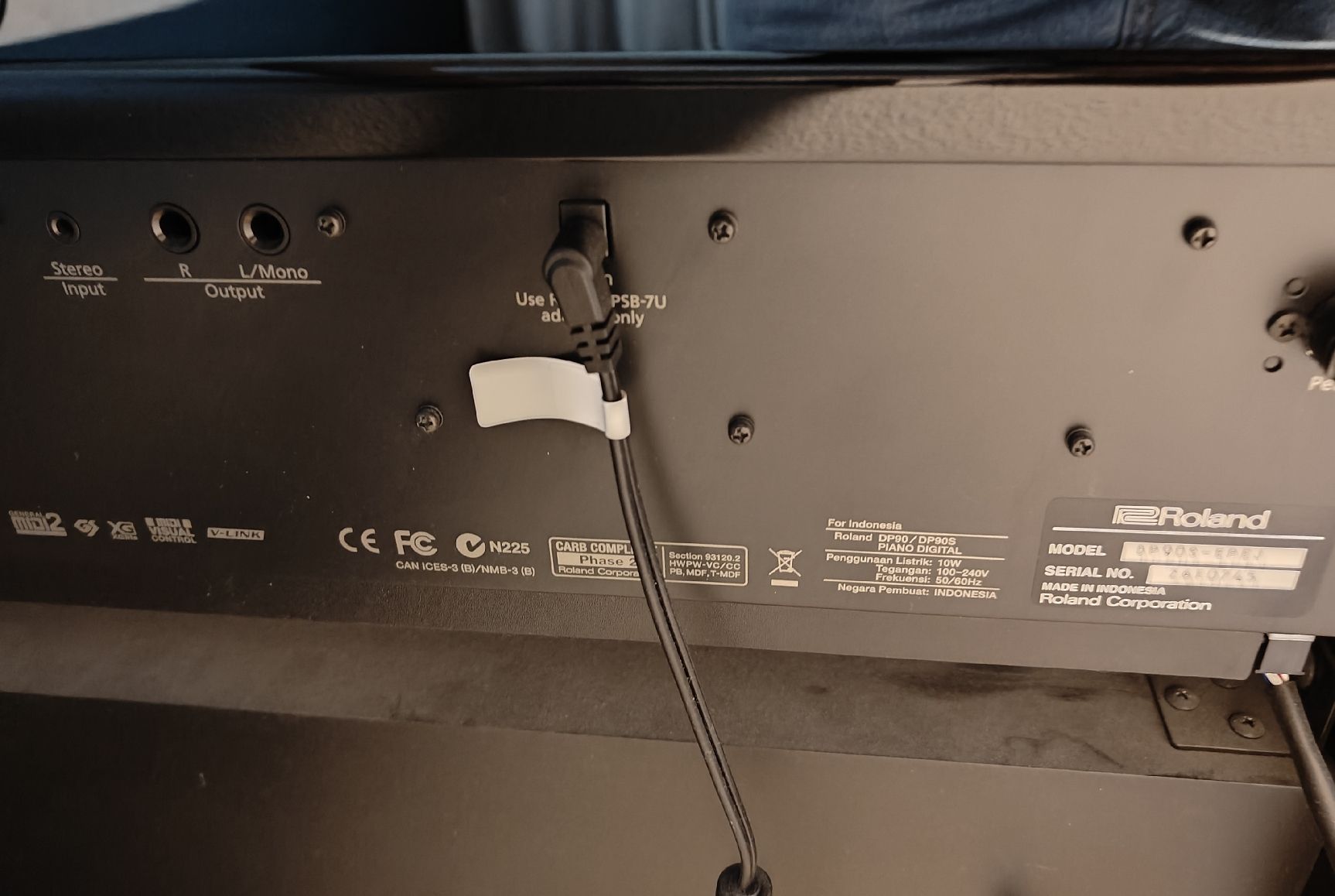 Roland Strumenti musicali: Roland Digital Piano DP90Se – Usato da Zollikon venduto da EVinceNi 6