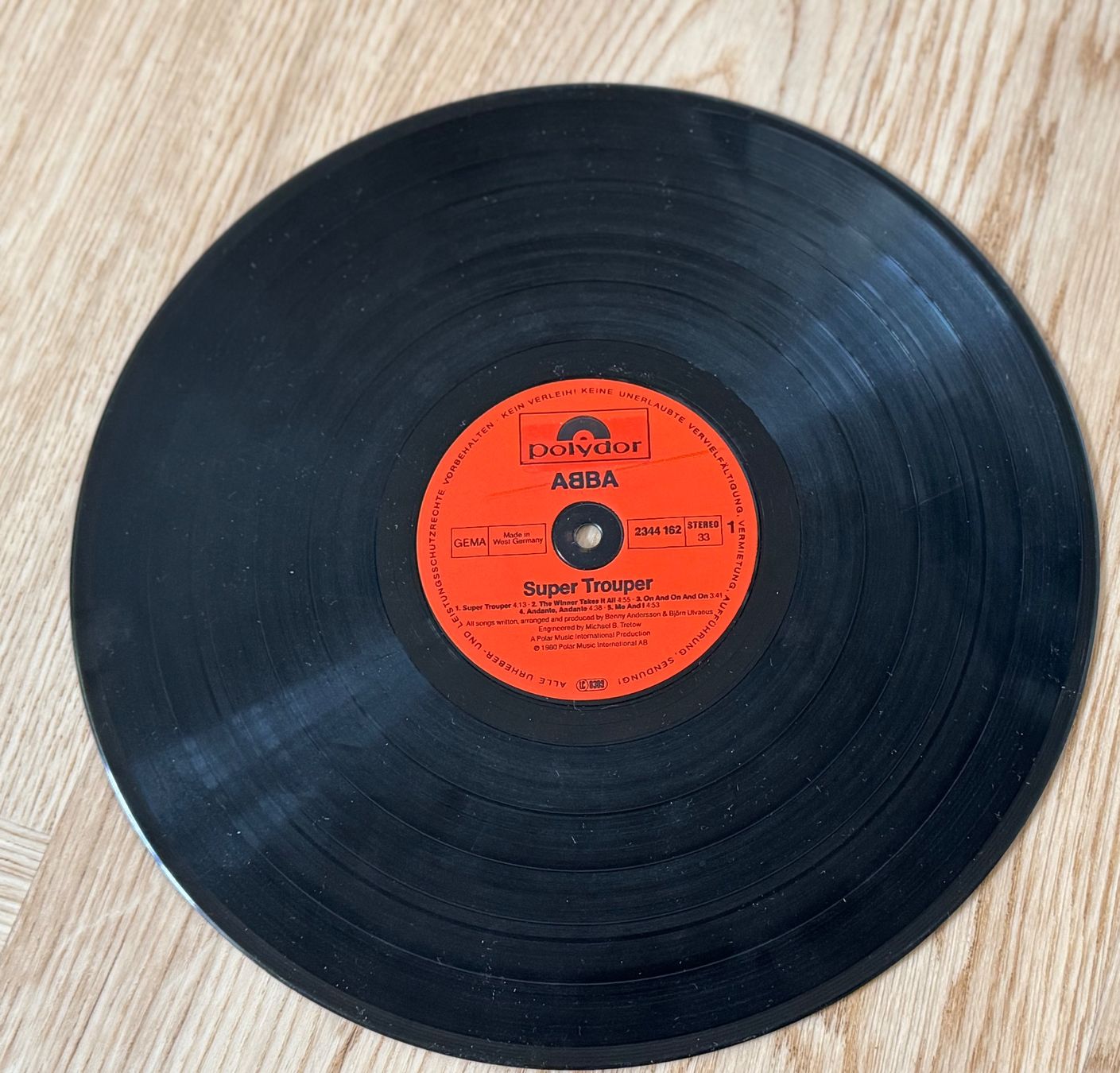 Dischi in vinile: ABBA Schallplatte Super Trouper – Usato da Walperswil venduto da So1me25 6