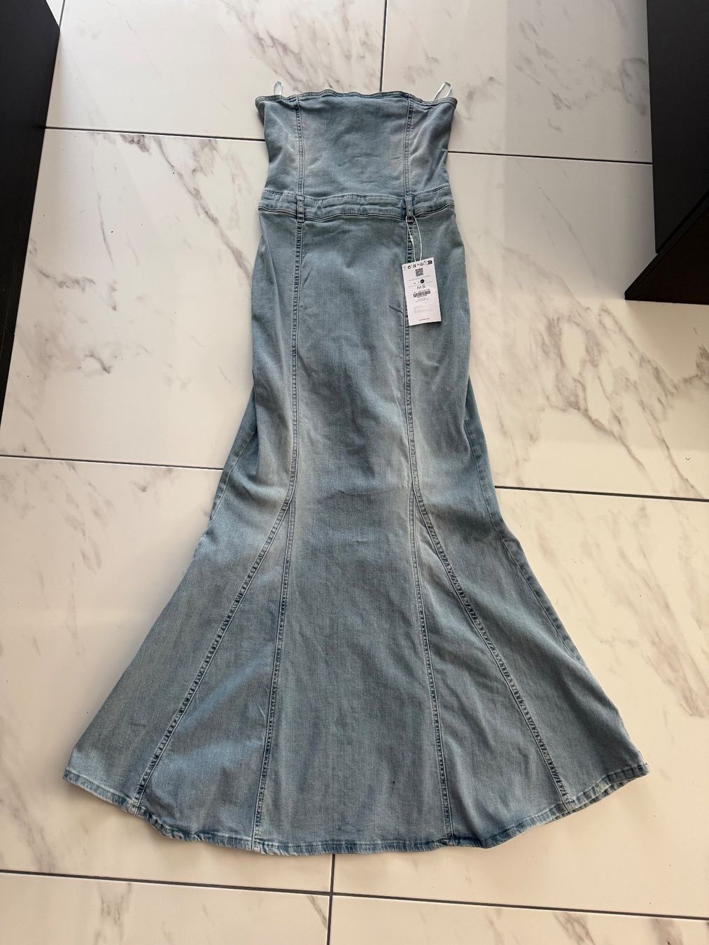 Bershka Vestiti: BERSHKA DENIM MAXIKLEID GR M NEU – Nuovo (secondo la descrizione) da Arch venduto da ellaisa84