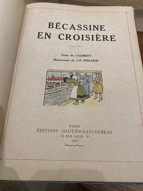 Fumetti: BD Bécassine en croisière édition 1949 – Usato da Corsier GE venduto da tanamera 1
