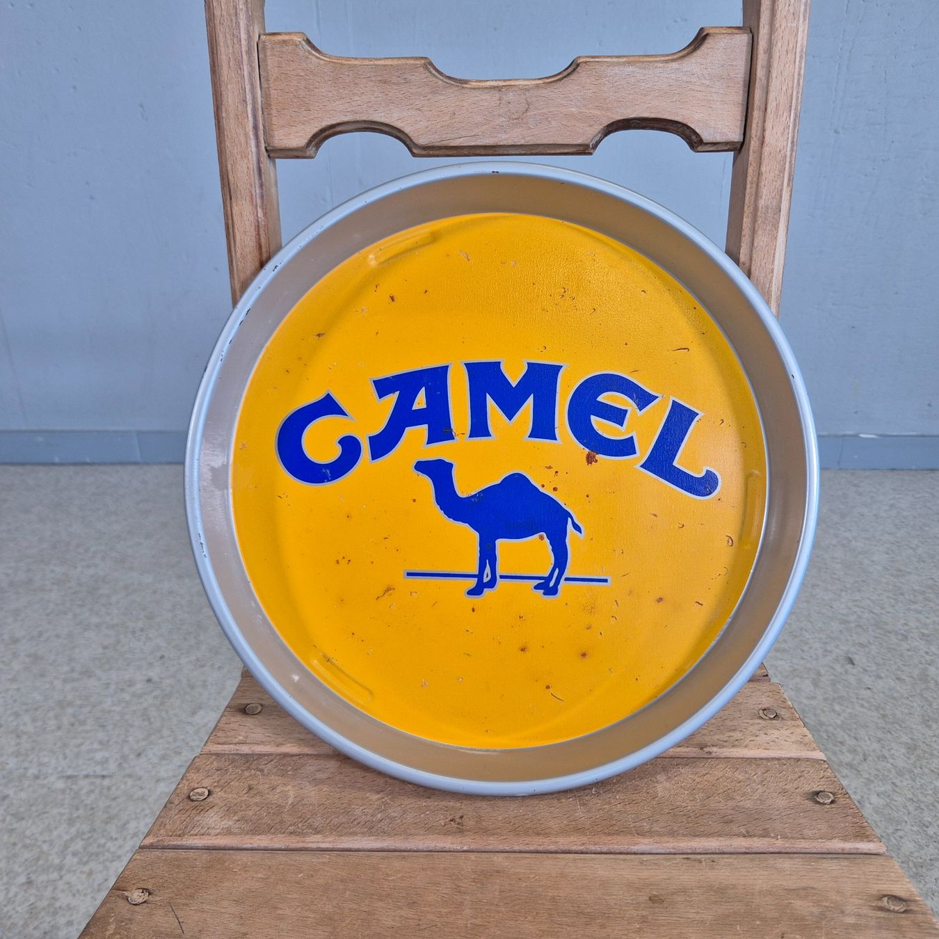 Servierplatten: Vintage Camel Serving Tray Serviertablett Tableau – Gebraucht aus Nottwil von Wondewa-Shop