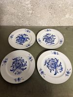 4 Stempellose Porzellan Teller