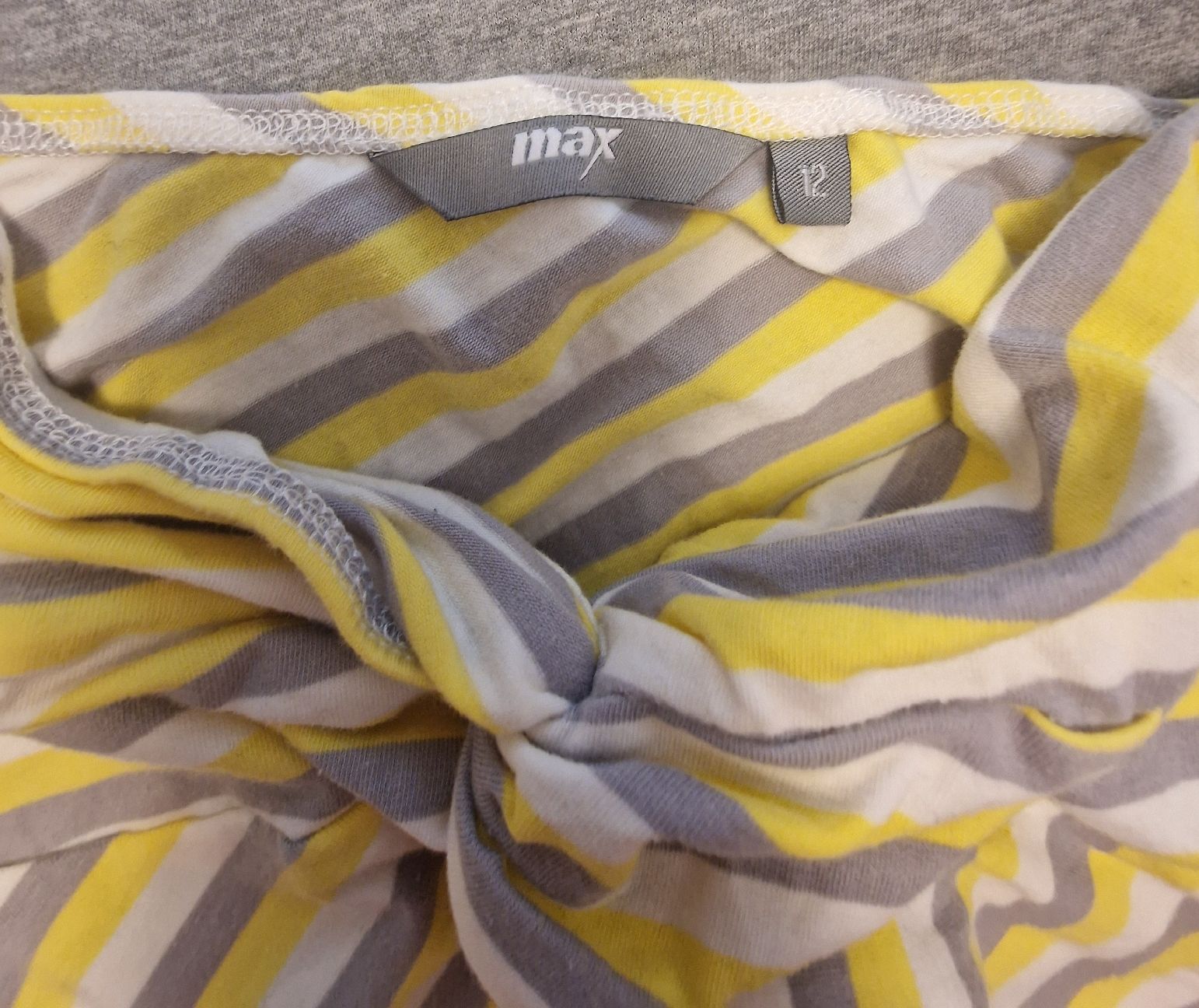 Tops: Strapless top for summer , yellow grey – Gebraucht aus Zürich von yam_rct6 3