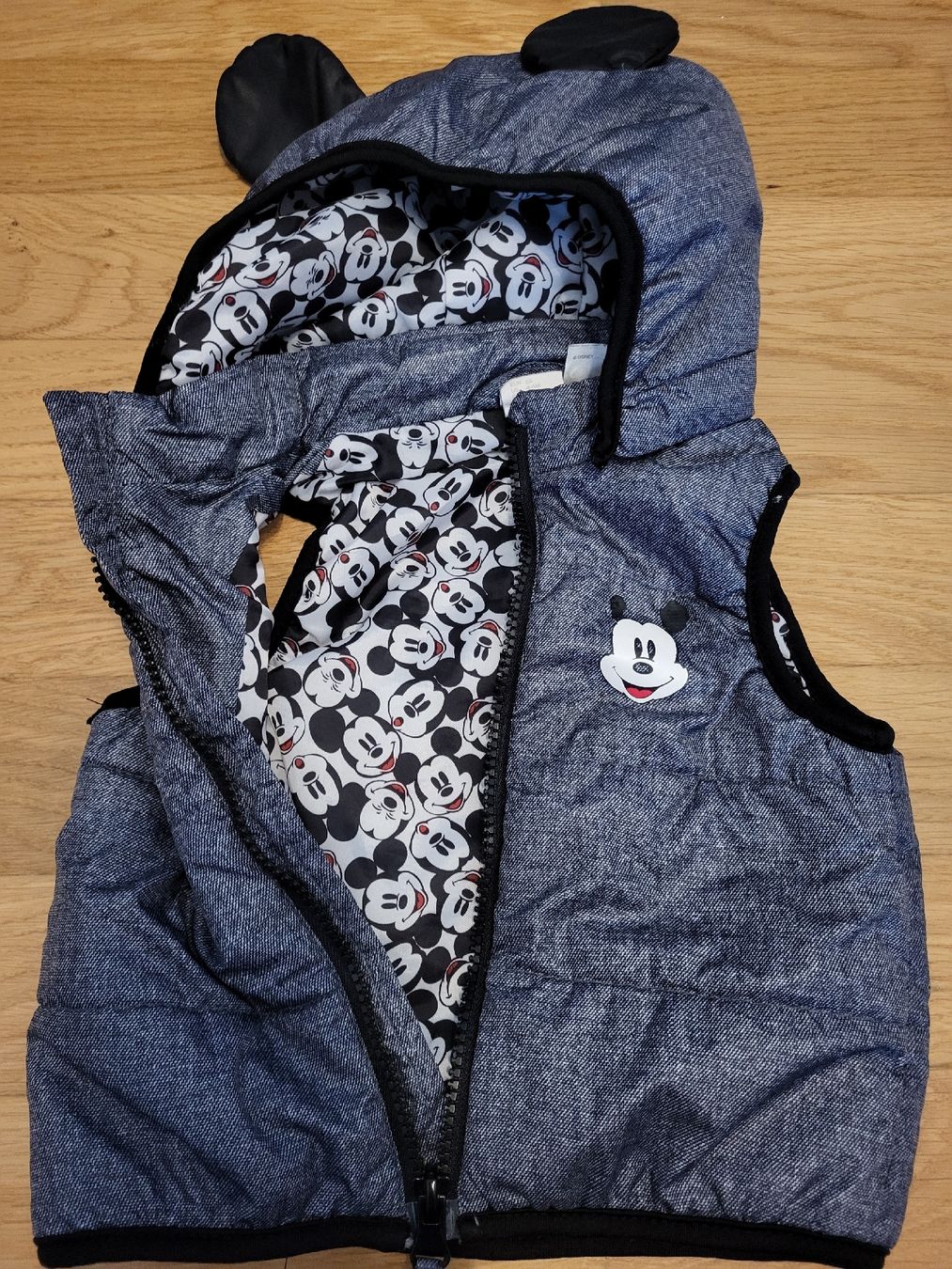 H&M Altro abbigliamento: Mickey Mouse Weste mit Kapuze, Grösse 68 – Usato da Wikon venduto da lin_qw8x 2