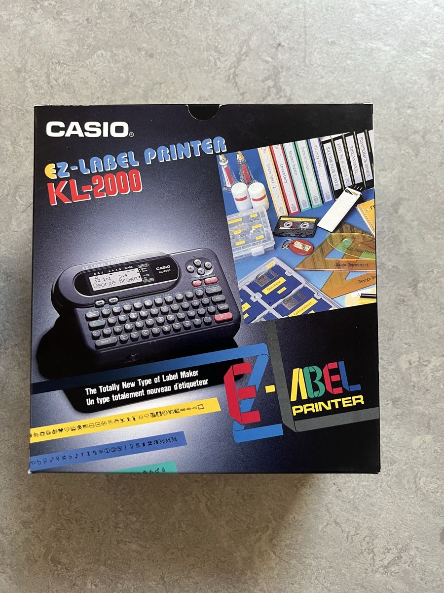 Stampanti: Casio EZ Label Printer KL2000 – Usato da Lenzburg venduto da Sil.sal