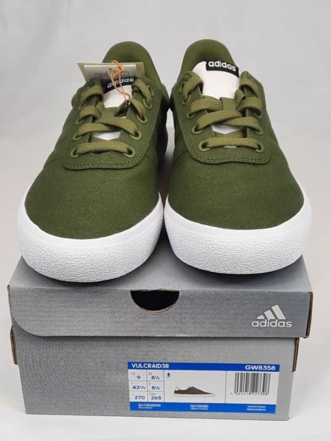 Adidas Scarpe da uomo: ADIDAS VULCRAID3R Skateboard Sneaker olive Gr. 42 2/3 – Nuovo e nell'imballaggio originale da Seuzach venduto da VT-Collections1 8