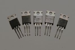 µA79M12 Voltage Regulator 12 Volt 0.5A TO-220 - 5 Stück