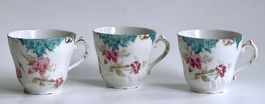 TEE / KAFFE TASSEN*Weimar*Germany*RAR*1905-1918*Σ 3-St.*****