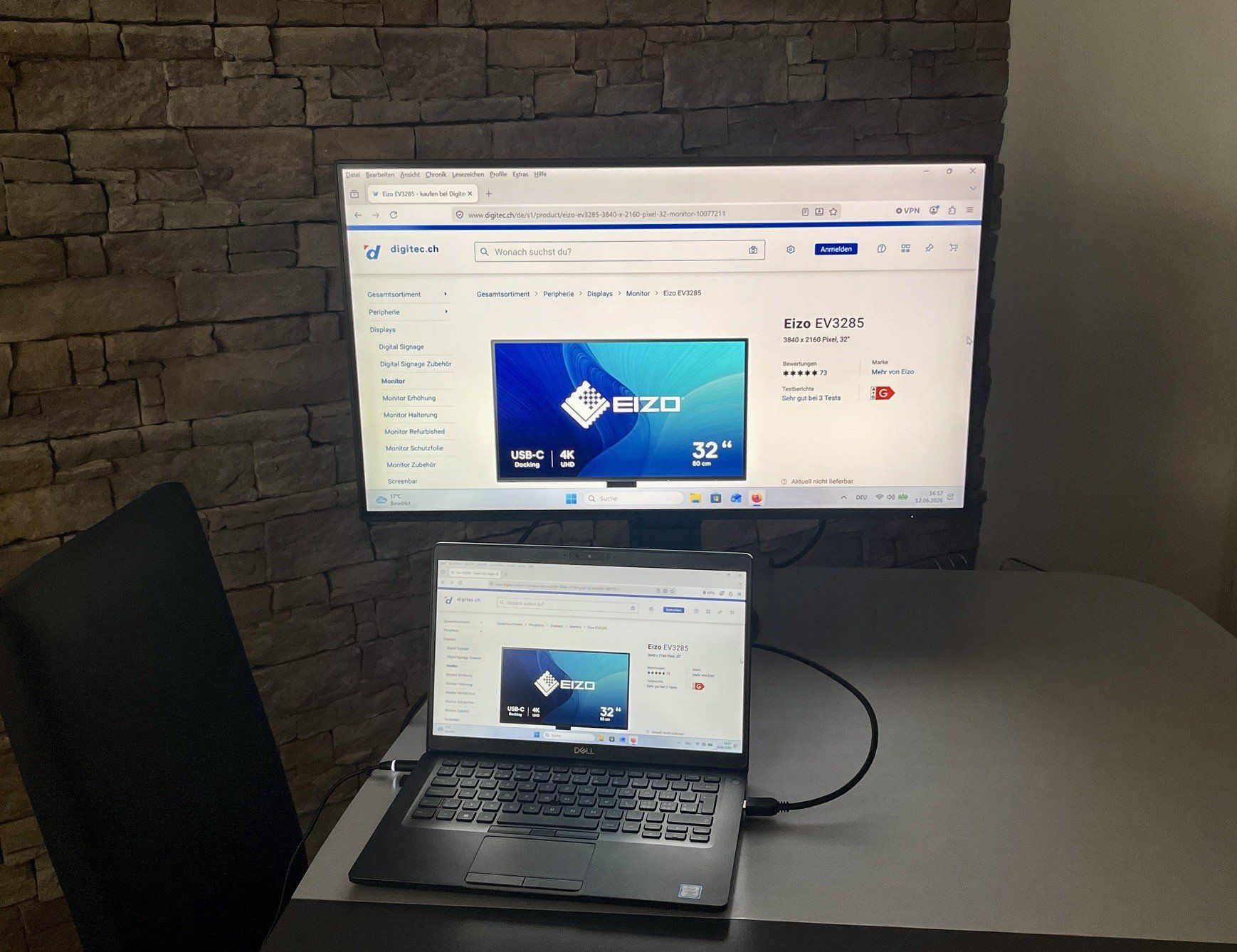 Eizo Monitore: EIZO FlexScan EV3285 Monitor – Gebraucht aus Neuhausen von Dr17