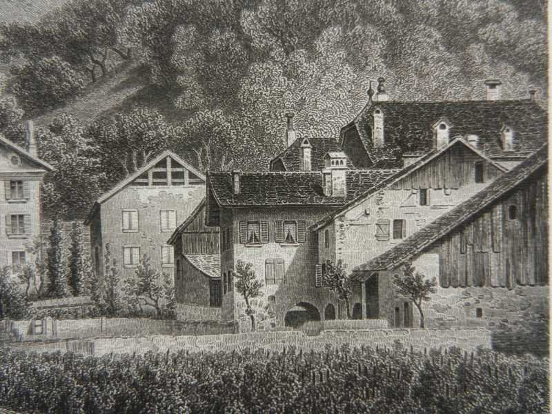 Gravures: Veytaux rocher de Naye – D'occasion à Risch par Rischli15 7