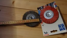 Zirkularbürsten Metall + Kunststoff neuwertig