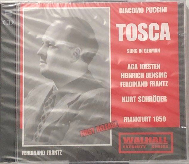 CD: Puccini - Tosca (1950, Kurt Schröder) – Nuovo e nell'imballaggio originale da Grüningen venduto da azulamarillo