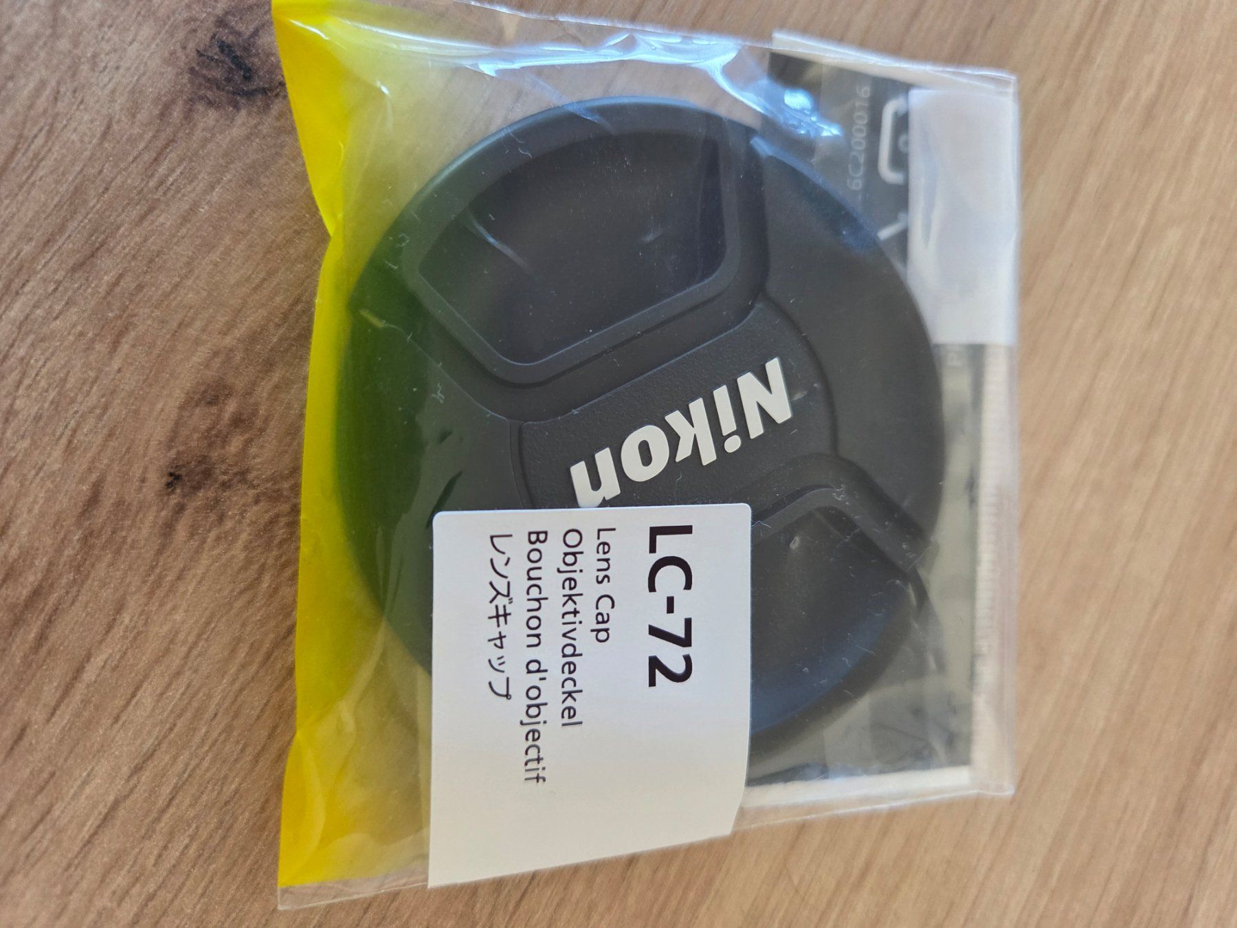 Nikon Objektive: Objektivdeckel LC-72 – Neu und originalverpackt aus Sirnach von reg_bw5q