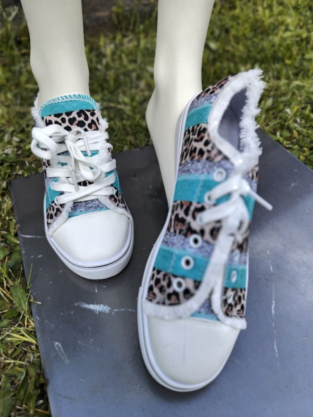 Scarpe da donna: Damen Turnschuhe Leopard, Gr. 38 – Nuovo (secondo la descrizione) da STEFFISBURG venduto da Sumerstorm 2