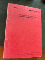 SBB Störungsbuch für elektrische Streckentriebfahrzeuge 1986