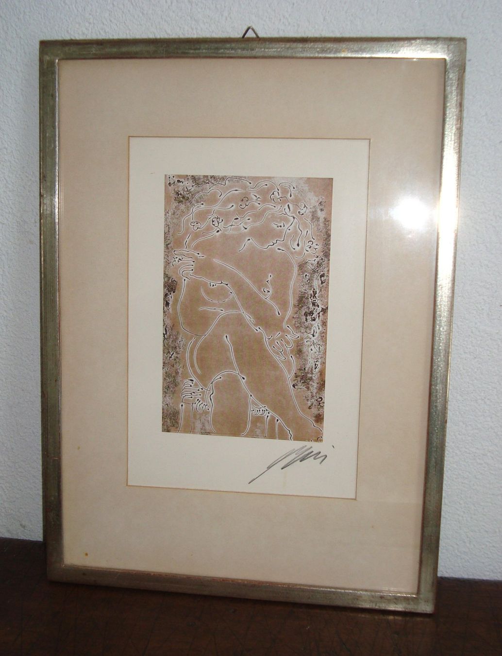 Grafica & Litografie: Hans Erni 1909-2015, "Mädchen Akt sitzend" – Usato da Oberdorf NW venduto da Lufao 1
