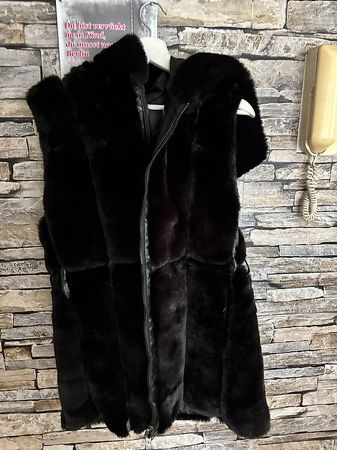 Fake Four Gilet schwarz Gr 38