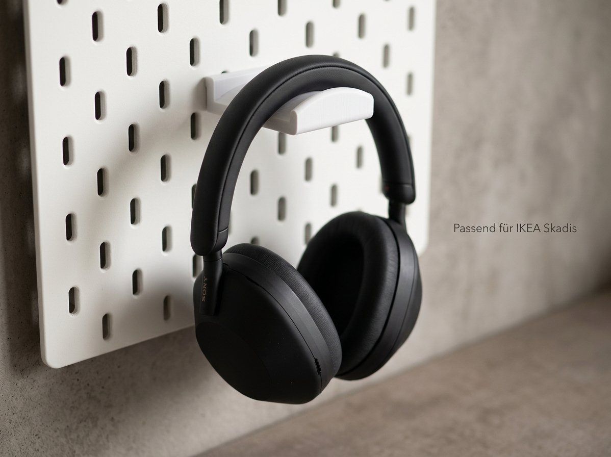 Ikea Supporti a parete: IKEA Skadis Kopfhörer/Headset Halterung – Nuovo e nell'imballaggio originale da LUZERN venduto da 6O15