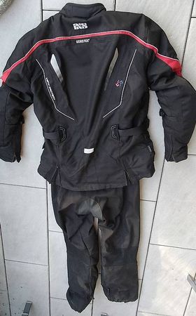 Töffkombi IXS Gore-Tex Grösse XL, Stiefel Grösse 45