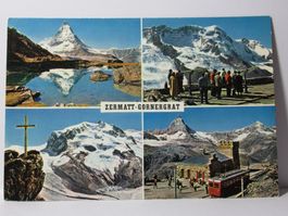 Zermatt - Gornergrat , Bergbahn 1967