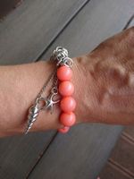 Bracelet breloques coquillage/étoile