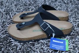 Birkenstock, Gizeh, Gr. 41, schwarz, NEU