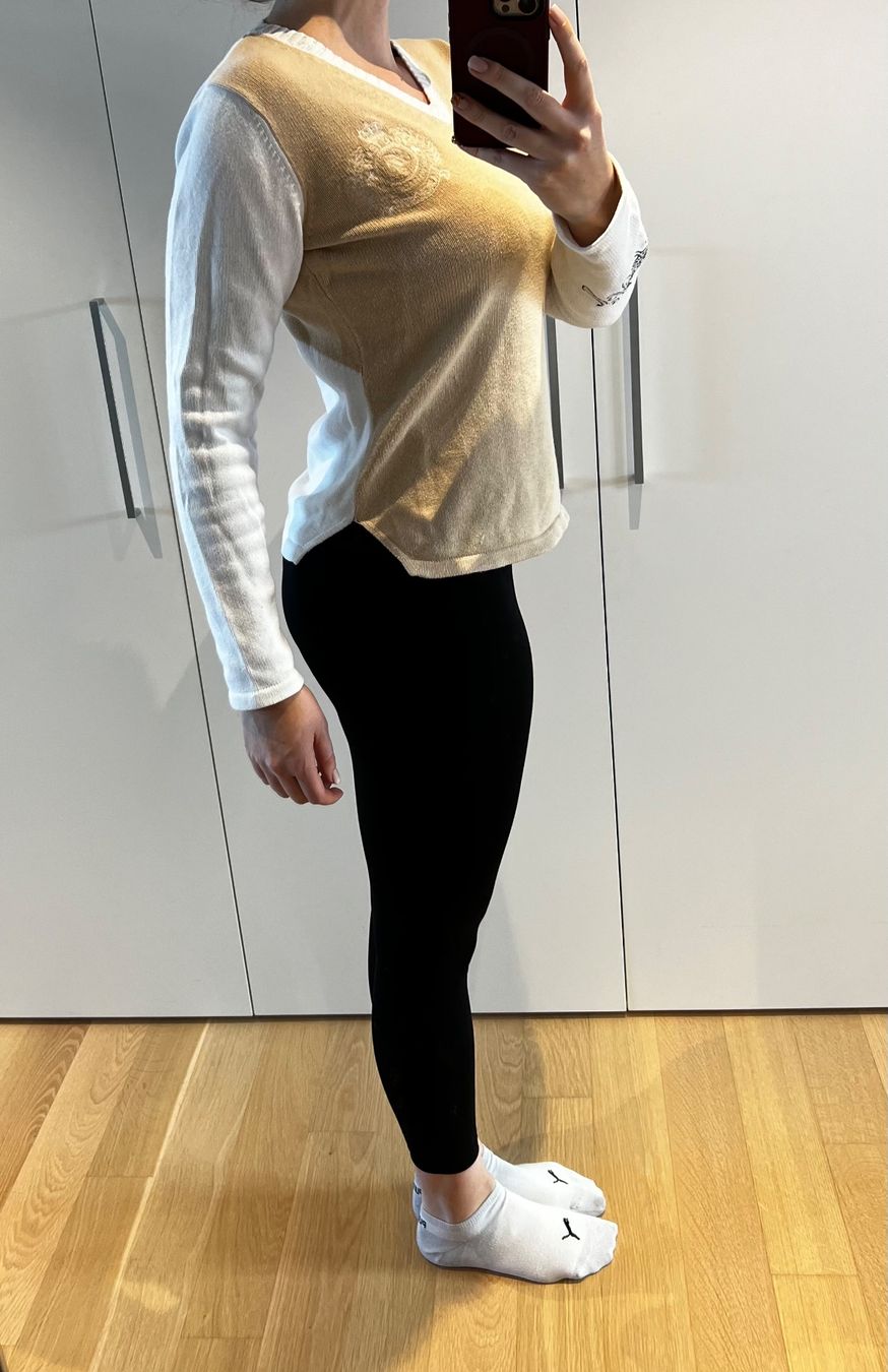 Pullover & Sweatshirts: L'argentina Pullover College M Pulli V Ausschnitt braun dame – Gebraucht aus Staad SG von Chirrari 1