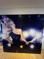 Moet & Chandon - Scarlett Johansson - riesig gross Acrylglas