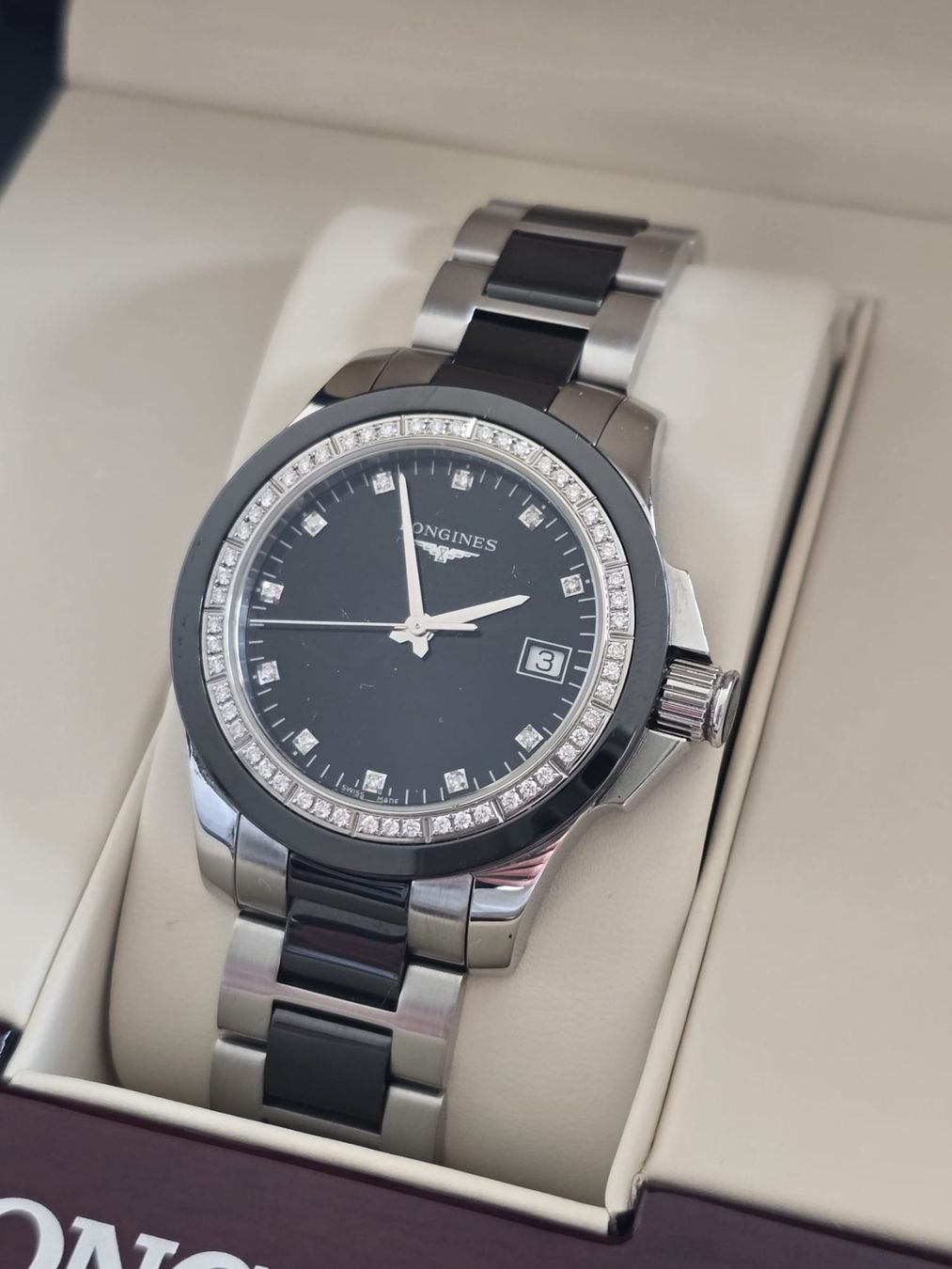 Longines Orologi: Longines Conquest mit Diamanten – Usato da Untersiggenthal venduto da Tansanit4 2