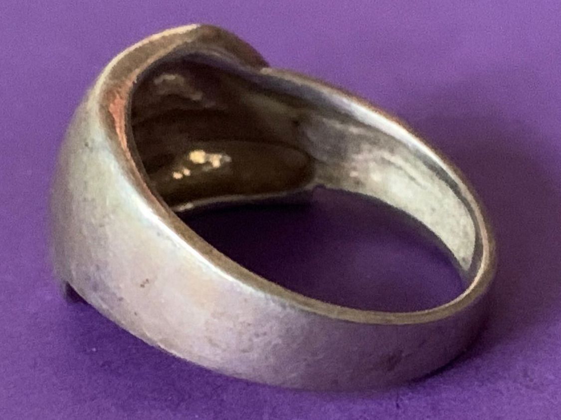 Anelli: Silberring Kaffeebohne (rg 59) – Usato da Dittingen venduto da Bijoubelle 3