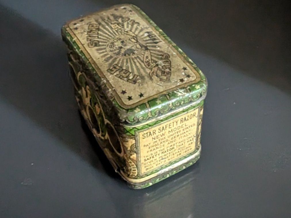 Dosen: STAR Safety Razor alte Blechdose – Gebraucht aus Mönchaltorf von Blechfreund 3