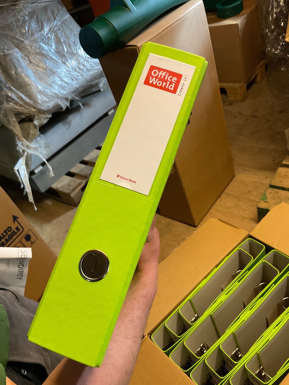 Raccoglitori: 80 neue A4 Ordner von Office World – Nuovo e nell'imballaggio originale da Bottmingen venduto da bj824 3