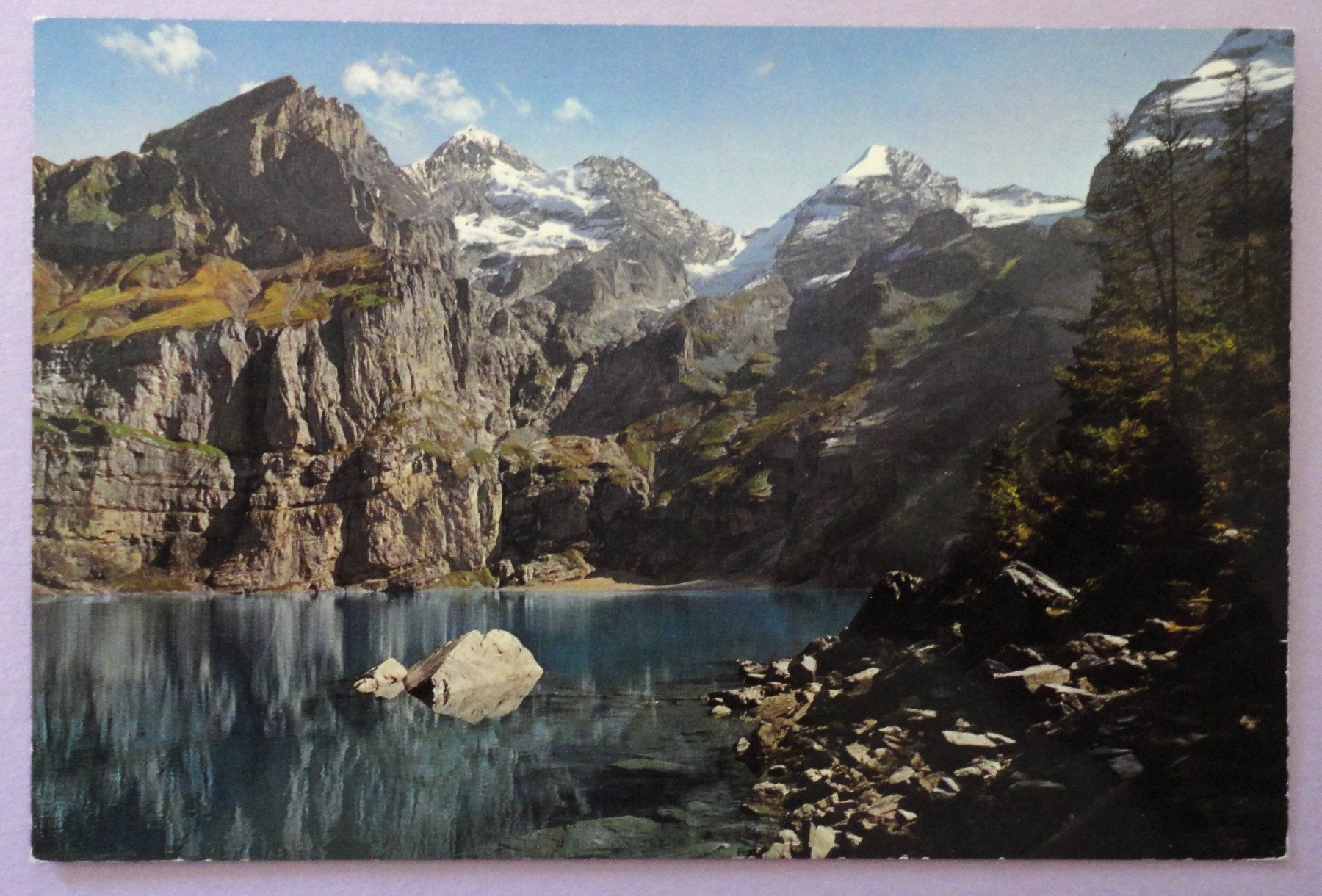 Cartoline postali: Oeschinensee 1578 m – Usato da Fétigny venduto da Billy2miny