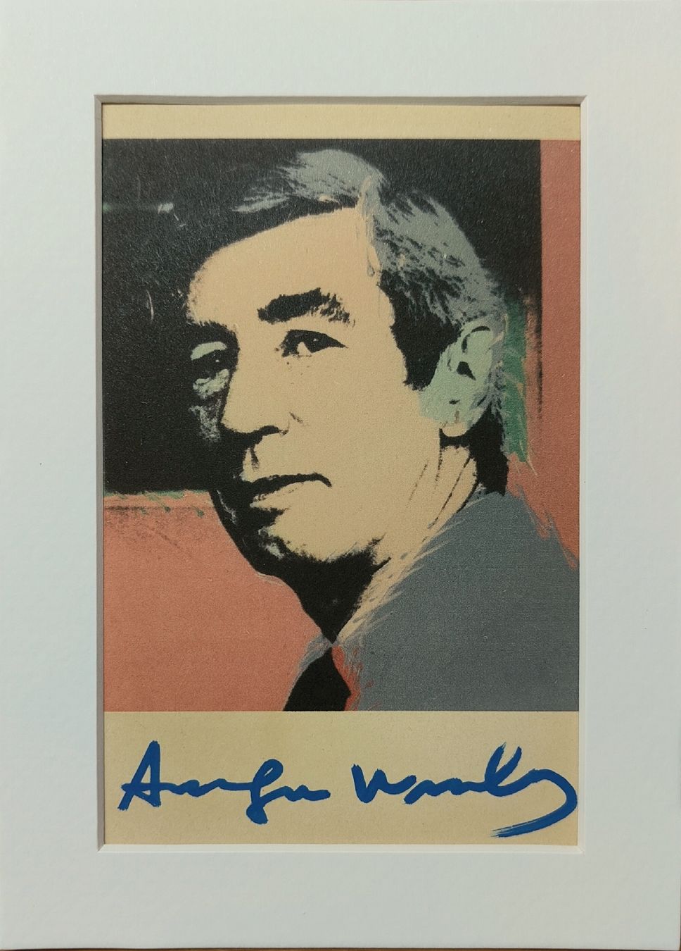 Dipinti: Andy Warhol signierte Postkarte – Usato da St.Gallen venduto da KunstGallen 1