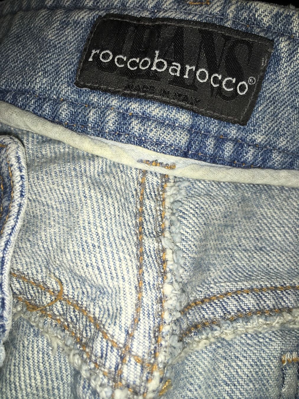 Jeans: Roccobarocco Jeans 39 D Stickereien – Gebraucht aus Zug von smile060 7