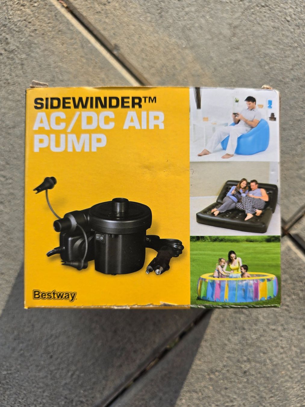 Bestway Pompe & Parti di ricambio: Luftpumpe "Sidewinder AC/DC Air Pump" von Bestway – Usato da Alpnach Dorf venduto da ben_zb29