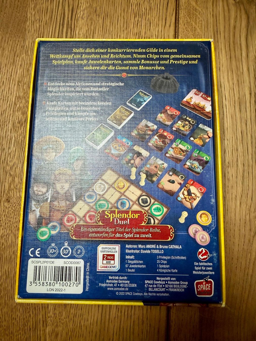 Spiele: Splendor Duel inkl. Insert – Gebraucht aus Villigen von chrishacky 1