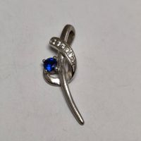 Vintage Pendentif Anhänger aus massivem Silber #A6