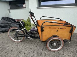 E-Cargo Bike EGO Movement Bafang M400 gebraucht schwarz