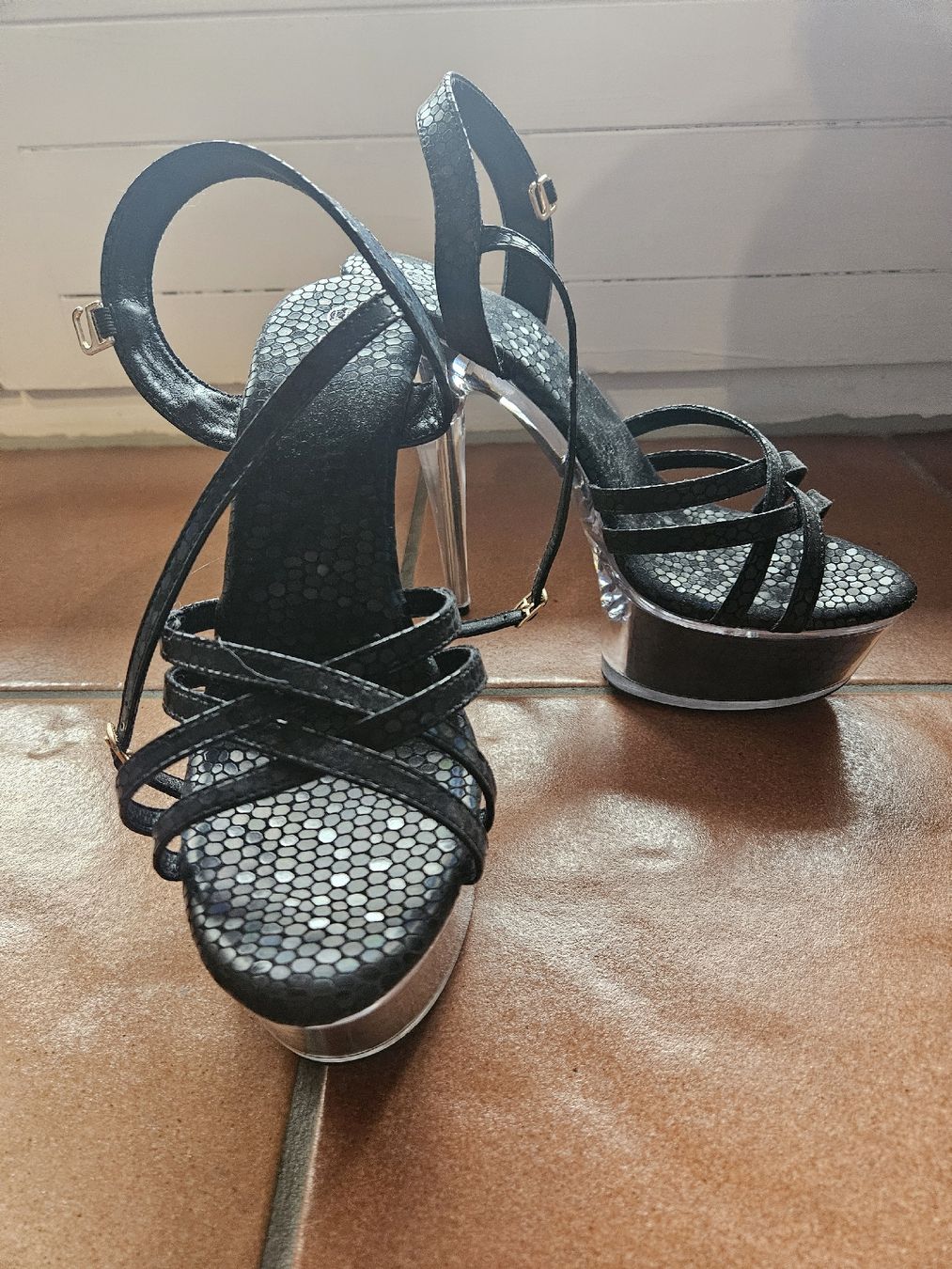 Damenschuhe: Highheels plateau Gr. 41 – Neu (gemäss Beschreibung) aus Oberbipp von Marci.A. 1