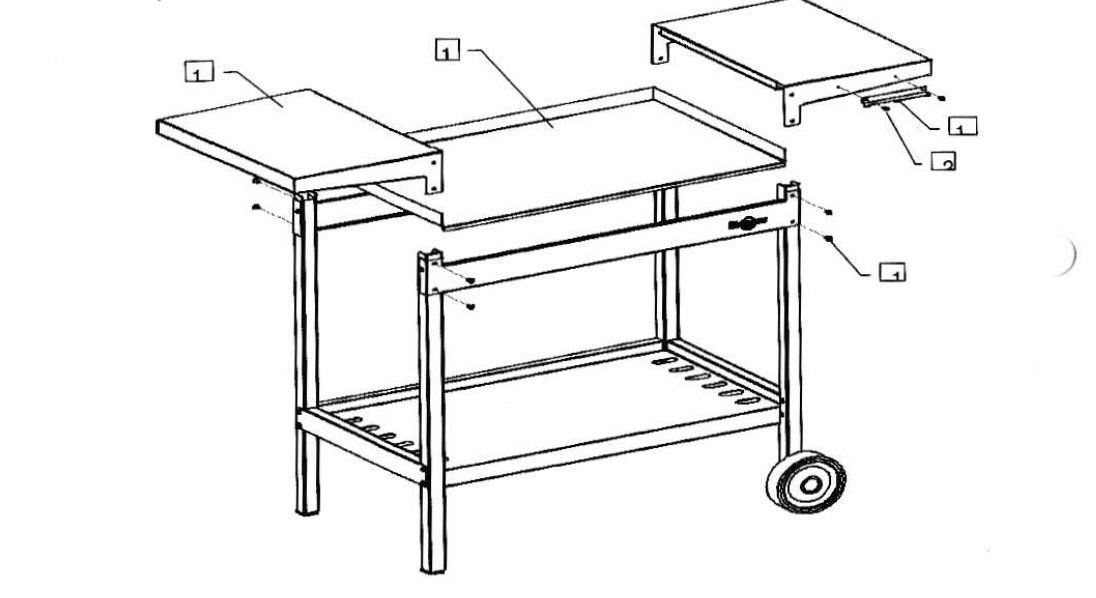 Schubkarren: Servierwagen für Plancha – Gebraucht aus Biberist von Maxime543 8