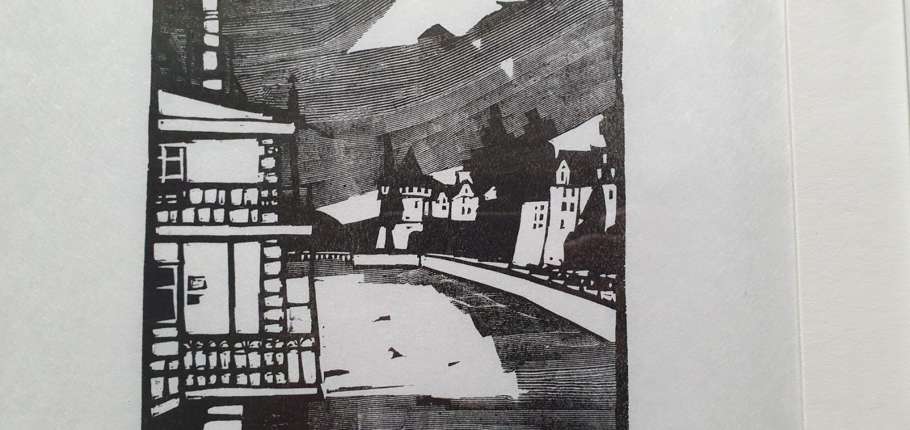 Xilografie: Holzschnitt Werner Hofmann – Usato da Kreuzlingen venduto da Rschweiz1 3