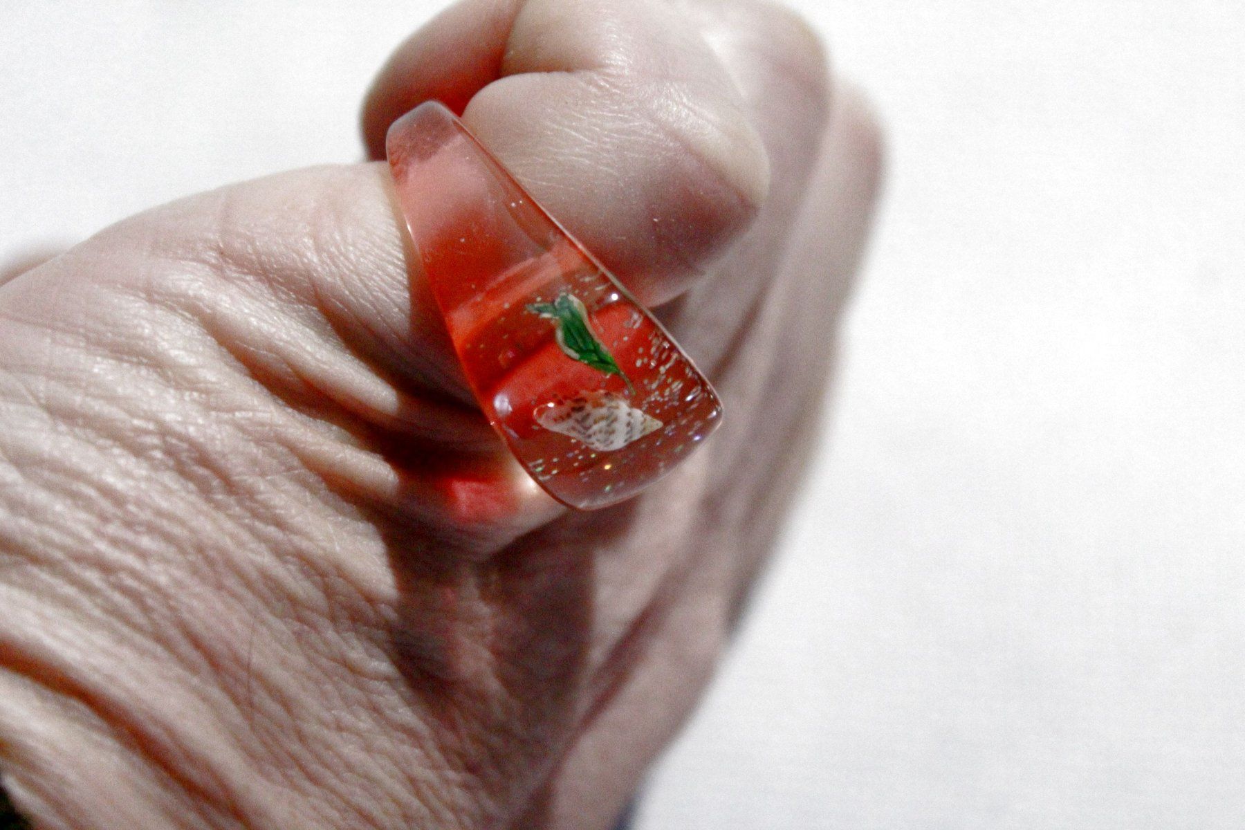 Ringe: Vintage Space-Age - Ring mit Muschel, Seestern, Seeigel, usw – Neu (gemäss Beschreibung) aus Bern von Vitaneuf 4