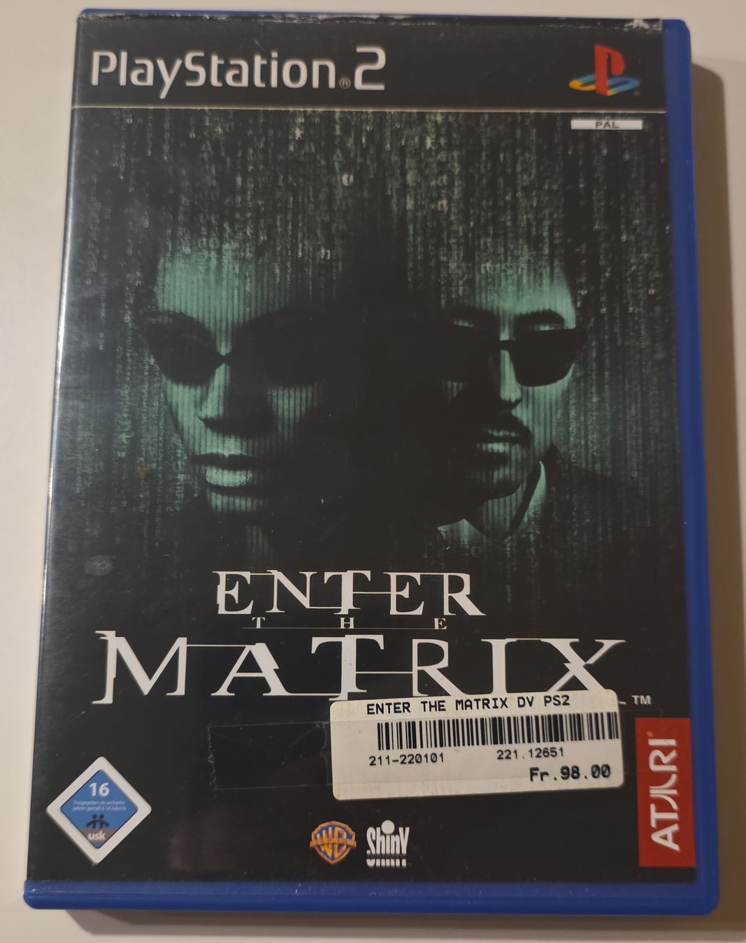 Giochi: Enter the Matrix (PlayStation 2) – Usato da Herisau venduto da Warehouse97