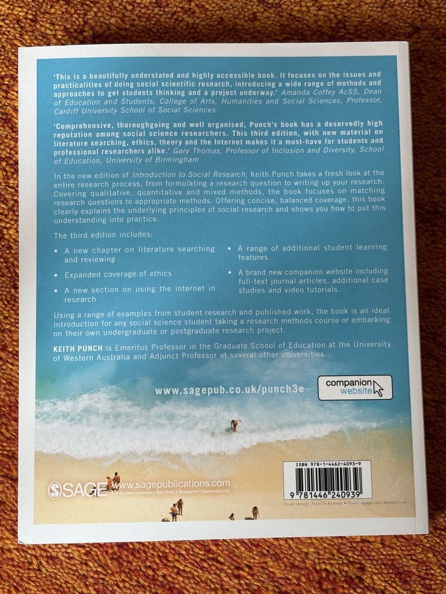 Libri: Buch Social Research – Usato da Latterbach venduto da Bbutz98 1