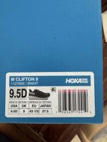 Hoka Clifton 9 Laufschuhe Grösse 9.5D neu