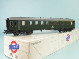 Liliput H0 287 00 DB Reisezugwagen 1/2. Kl., NEU
