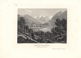 Brienz Aquatinta von Winterlin