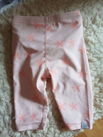 Capri-Schwimmleggins mit Windeliensatz und UV-Schutz, Lässig