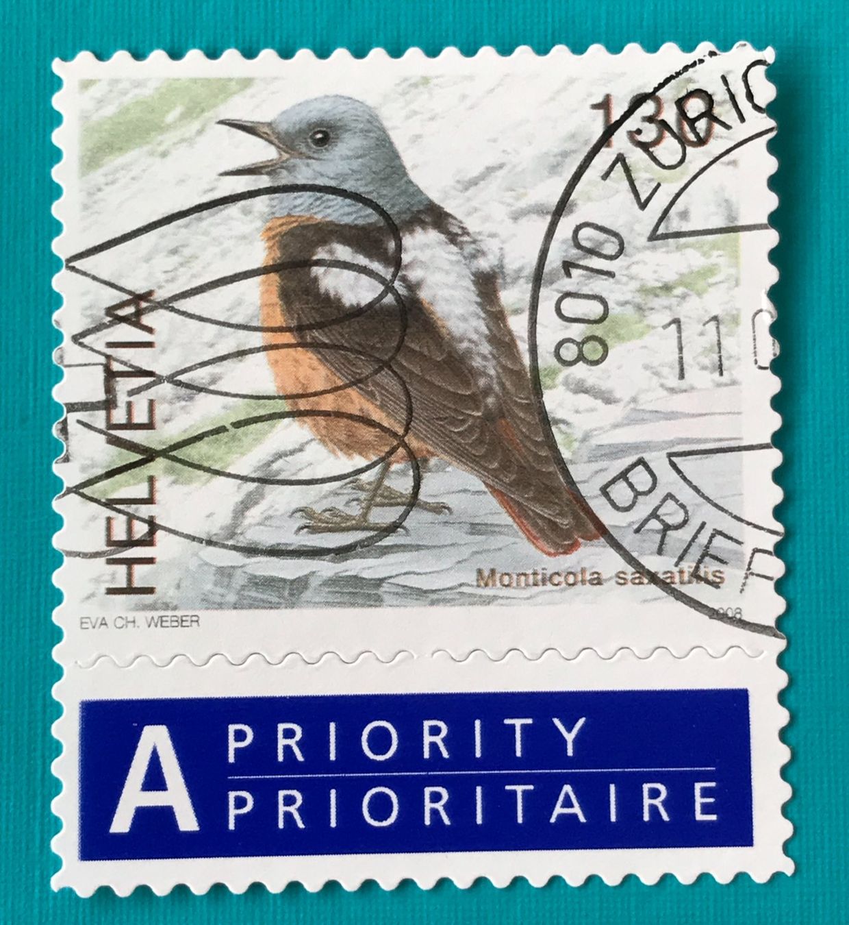 Tutti i francobolli: Nr.1272 mit Stempel  Vögel  2008    – Usato da Aarau venduto da Billa007